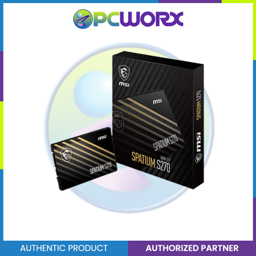 MSI SPATIUM S270 480GB Sata 2.5 Solid State Data