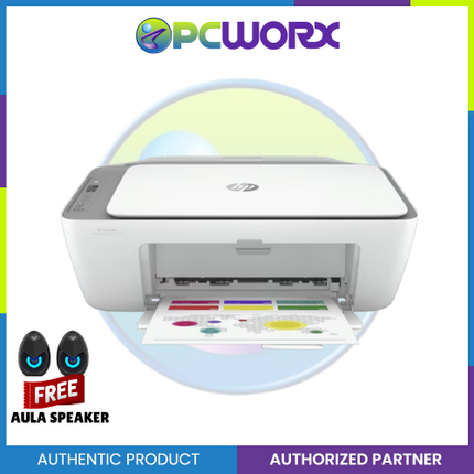 HP Deskjet Ink Advantage 2335 3 in 1 Printer P/N:7WQ08B| FREE AULA SPEAKER