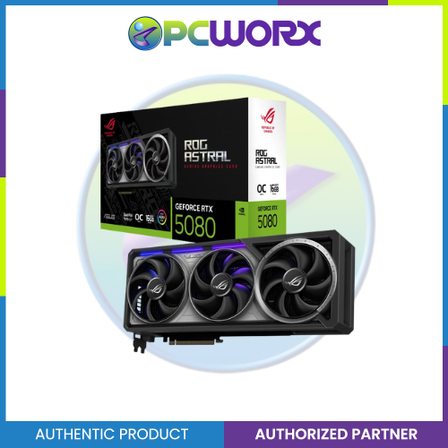 Asus  NVIDIA® GeForce RTX™5080 ROG-ASTRAL-RTX5080-O16G-GAMING 16GB GDDR7 OC GPU