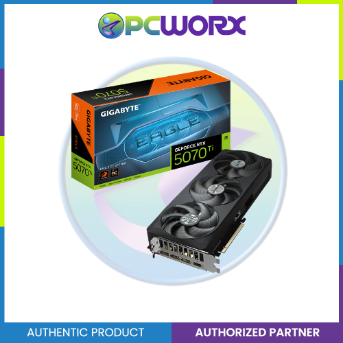 Gigabyte  NVIDIA® GeForce RTX™5070TI GV-N507TEAGLE-OC-16GD EAGLE OC SFF 16GB GRAPHICS CARD