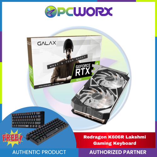 Galax NVIDIA® GeForce RTX™ 3050 EX 1-Click OC 8GB GDDR6