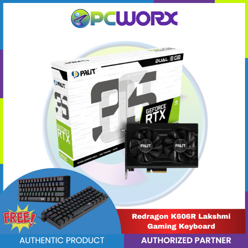 Palit NVIDIA® GeForce RTX™ 3050 Dual 8GB GDDR6 Graphics Card