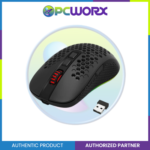 Redragon Hana M694-RGB Tri-Mode Lightweight Honeycomb Gaming Mouse Black