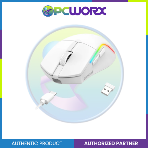 Redragon Deicide Lite M816W-LIT Tri-Mode Ultra Lightweight Gaming Mouse White