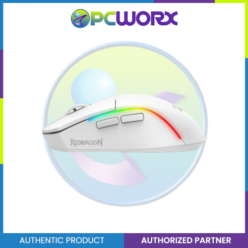 Redragon Deicide Lite M816W-LIT Tri-Mode Ultra Lightweight Gaming Mouse White