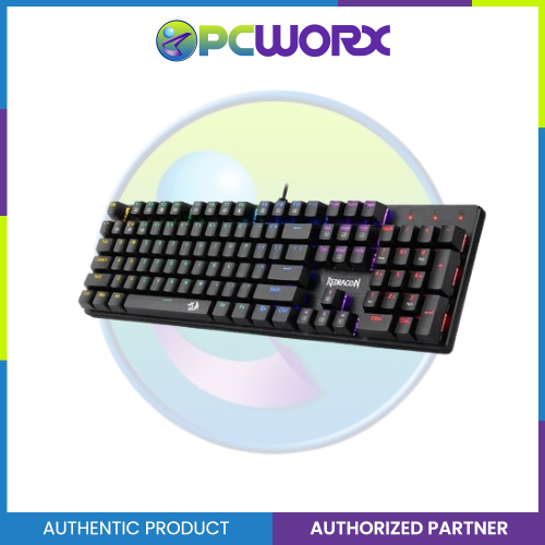 Redragon Sindri K671 Wired Mechanical Gaming Keyboard Dust-Proof Red Switch Black