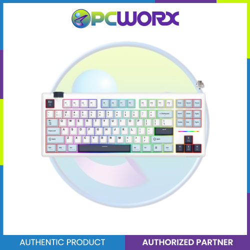 Redragon Cyclone Pro K716WBL-RGB-PRO Mechanical Keyboard White