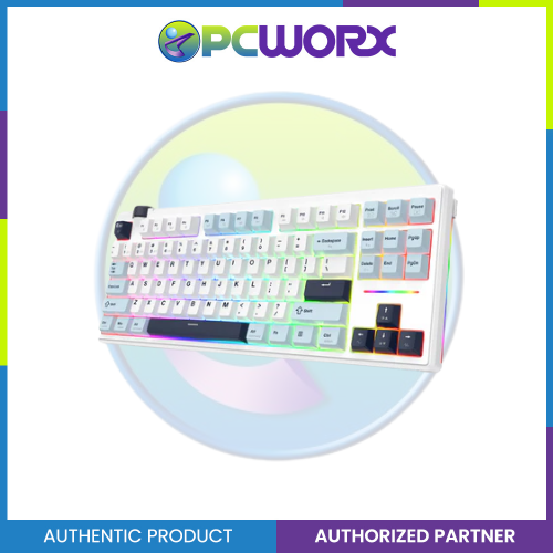 Redragon Cyclone Pro K716WBL-RGB-PRO Mechanical Keyboard White