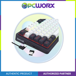 Redragon K673WB-RGB-MAX Ucal Max Mechanical Keyboard with Knob White/Black