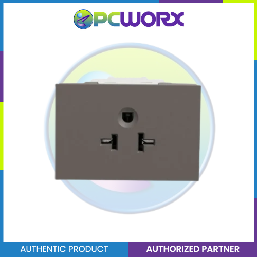 Schneider Socket Outlet Avataron A American 20A 250V 3 Pin 2S Sized Black M3T426MPH-BK