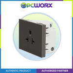 Schneider Socket Outlet Avataron A American 20A 250V 3 Pin 2S Sized Black M3T426MPH-BK