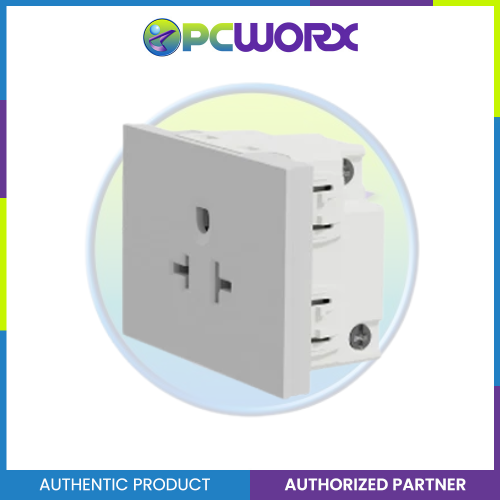 Schneider Socket Outlet Avataron A American 20A 250V 3 Pin 2S Sized Grey M3T426MPH-GY