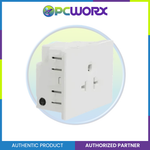 Schneider Socket Outlet AvatarOn A American 20A 250V 3 Pin 2S sized White M3T426MPH-WE