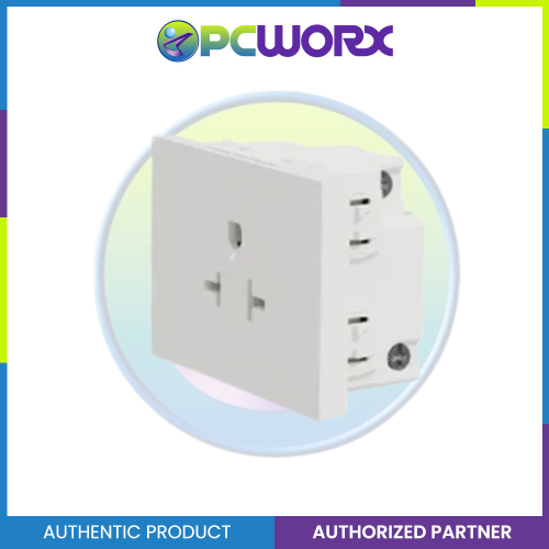 Schneider Socket Outlet AvatarOn A American 20A 250V 3 Pin 2S sized White M3T426MPH-WE