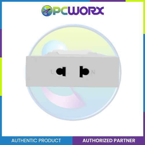 Schneider Socket Outlet AvatarOn A Universal 16A 250V 2 Pin S Sized Grey M3T426US-GY