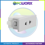 Schneider Socket Outlet AvatarOn A Universal 16A 250V 2 Pin S Sized White M3T426US-WE