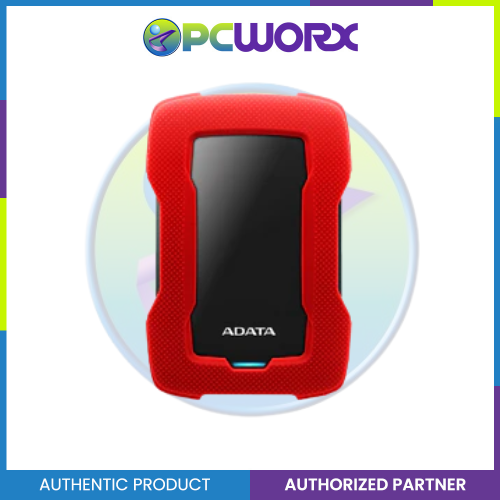 Adata HD330 1TB Shockproof Red