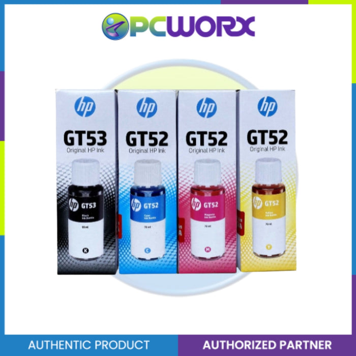 Hp GT52 Black| Cyan | Magenda | Yellow