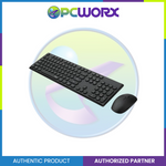 Rapoo X260S Wireless Optical Mouse & Keyboard US Black
