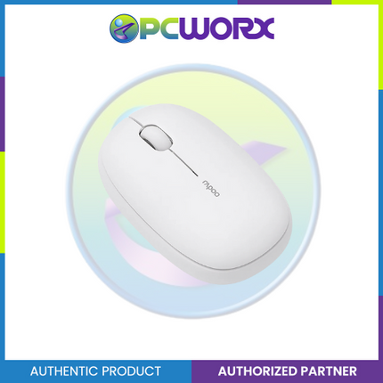 Rapoo M650 Silent Multi-mode Wireless Mouse Cream White