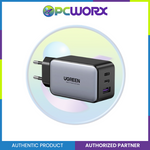 Ugreen CD244 10334GI USB-A+2*USB-C 65W GaN Tech Fast Charger Black