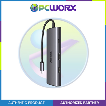 Ugreen CM639/45520 11in1 Hub Revodok USB-C to 2xUSB-C3.2+USBA