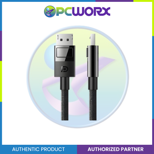 Ugreen DP114/80392 DisplayPort Male to Male Cable Braided 2Meters Black