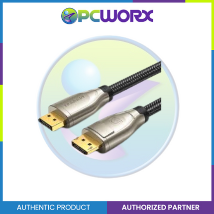 Ugreen 112/60844 DisplayPort 1.4 Male to Male Cable 3Meters Black