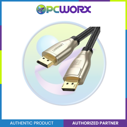 Ugreen 112/60844 DisplayPort 1.4 Male to Male Cable 3Meters Black