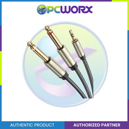 Ugreen AV126/10613 3.5mm Dual 6.53mm Cable