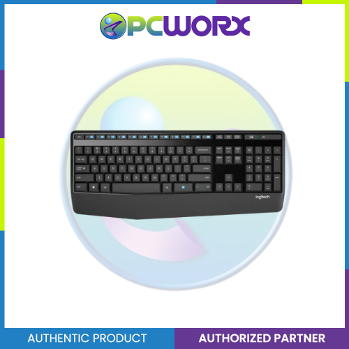 Logitech MK345 Wireless Keyboard and Mouse Black