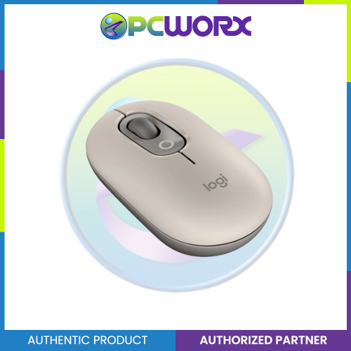 Logitech Pop Mouse With Emoji Lilac