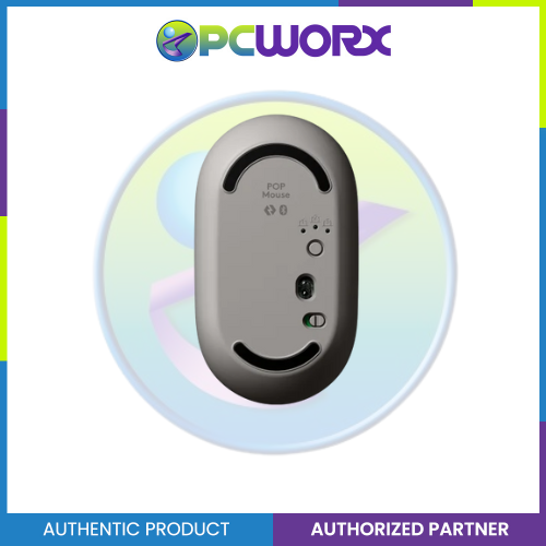 Logitech Pop Mouse With Emoji Lilac