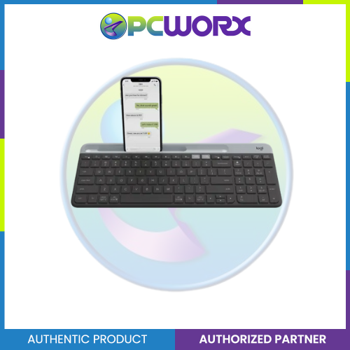 Logitech K580 Slim Multi Device Wireless Keyboard Graphite
