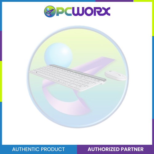Logitech MK470 Slim Wireless Keyboard Off-White