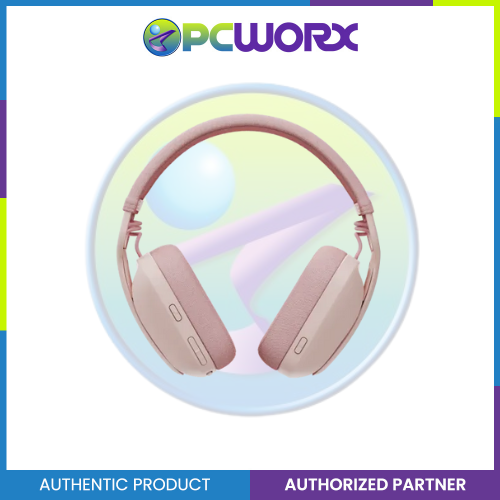 Logitech Zone Vibe 100 Wireless Headset Rose Gold