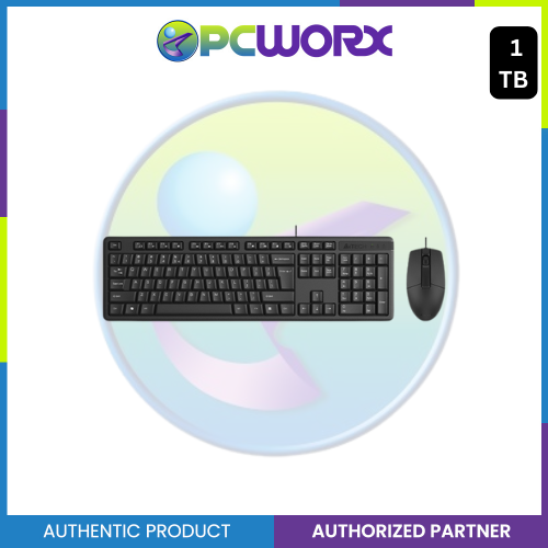 A4Tech KRS-3330 USB Keyboard and Mouse Black