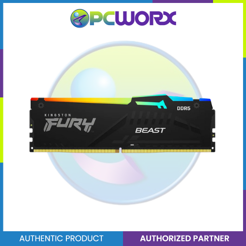 Kingston KF556C36BBEA-8 8GB 5600MT/s DDR5 Fury RGB Dimm