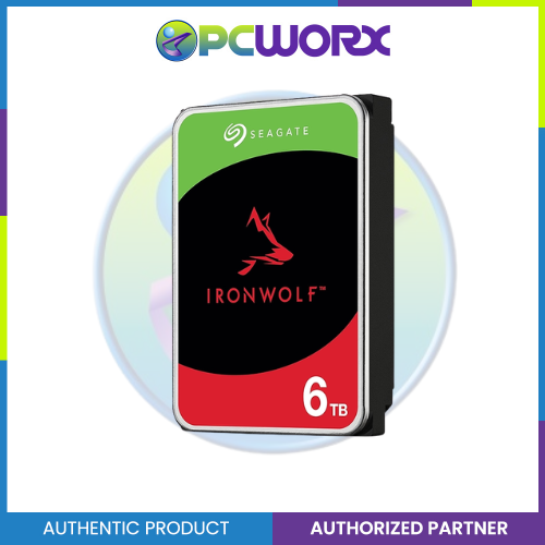 Seagate ST6000VN006 6TB IronWolf 5400RPM 3.5