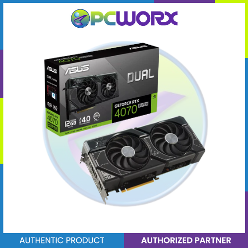 ASUS NVIDIA® GeForce RTX™ 4070 Super Dual 12GB GDDR6X PCIe Graphics Card with 1x HDMI / 3x DP