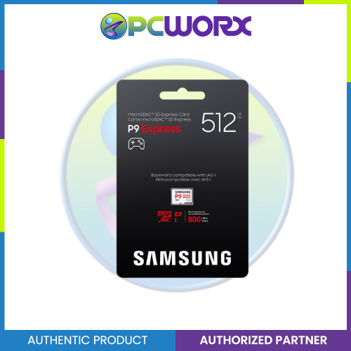 Samsung MB-MK512T/WW 512GB P9 EXPRESS Micro SD With SD Adapter
