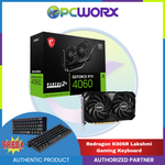 MSI NVIDIA® GeForce RTX™4060 VENTUS 2X BLACK 8G OC 128-bit GDDR6 Graphics Card