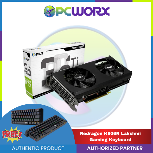 Palit NVIDIA® GeForce RTX™3060 NE63060019K9-190AD-V1 LHR DUAL 12GB GDDR6 192-bit DP+HDMI