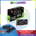 MSI NVIDIA® GeForce RTX™3050 VENTUS 2X 8G OC 8GB GDDR6 128-bit DP+HDMI (912-V397-418)