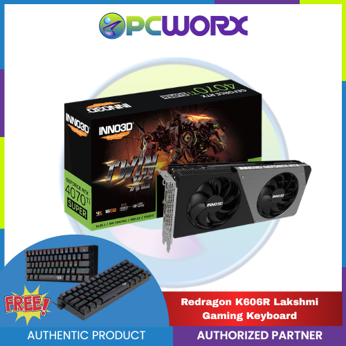 INNO3D NVIDIA® GeForce RTX™4070 TI N407S2-126X-186162N STWINX2 12GB 192Bit Graphics Card