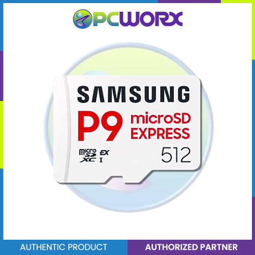 Samsung MB-MK512T/WW 512GB P9 EXPRESS Micro SD With SD Adapter