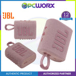 JBL Go 3 Grab & Go Portable, Waterproof, Bluetooth Speaker
