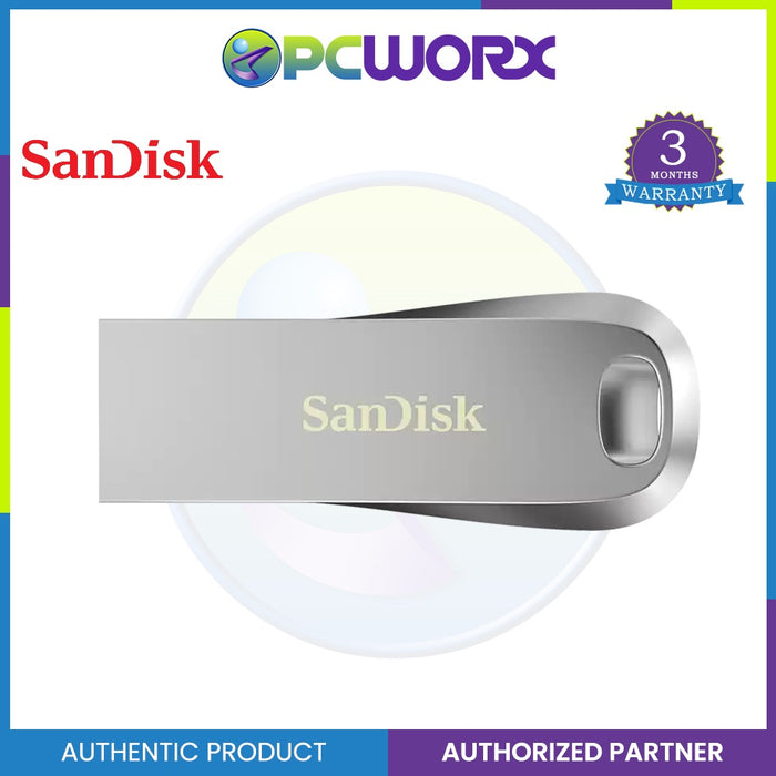 SanDisk 32GB/64GB/128GB/256GB/512GB Ultra Luxe™ USB 3.1 Gen 1 Flash Drive (SDCZ74)