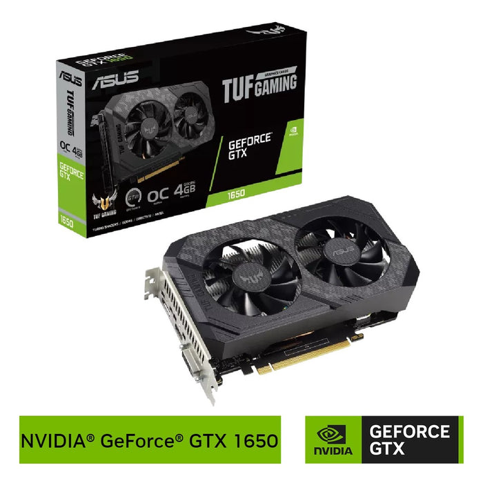 Asus NVIDIA® GeForce® GTX 1650 TUF Gaming V2 OC 4GB GDDR6