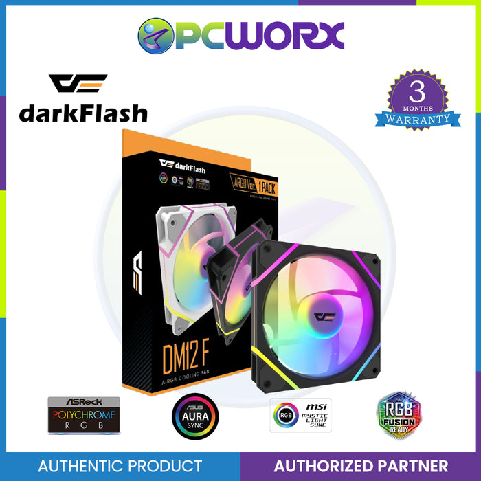 Darkflash DM12F Single Fan 120mm CPU Black